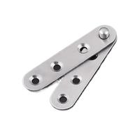 Eje De Puerta Bisagras Boca Pollo Acero Inoxidable Superiores E Inferiores Cielo Y Tierra Rotación 180 Grados Hing Una Palabra Apretado Seguro(77mm)
