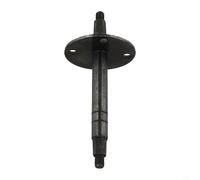 Eje de rueda central de repuesto para bicicletas estáticas Tianxin compatible con conjuntos de manivela de pedal estándar y configuraciones de engranajes fijos (17 mm x 180 mm)