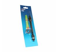 Eje de rueda trasera de bicicleta de montaña hueco Weldtite d 10 x 140 mm con g