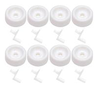 Eje De Ruedas De Rodillos For Lavavajillas WD12X271 (paquete De 8), Compatible Con Hotpoint, Compatible Con GE, AP2039084 AH259136 EA259136 For Estante Inferior