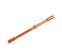 Eje de transmisión central de aleación de aluminio 7075-T6 para actualizaciones Traxxas Mini Rally VXL Ford RS200-108046-1 - Naranja