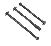 Eje de transmisión central para camión a control remoto, 3 uds., acero duradero, tamaño estable y preciso, eje de transmisión para coche a control remoto para camión ZD Racing MX