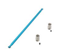 Eje de transmisión de aluminio 04003 y copa B 02016 for 1/10 Redcat Volcano EPX/Pro piezas de mejora Monster Truck HSP 94111 107 reemplazo(Blu)