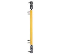 Eje de transmisión de pedal de tambor, conector de enlace de doble grave, varilla de transmisión de instrumentos con diseño de junta flexible, hardware de tambor de precisión para control de