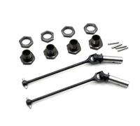 Eje de transmisión del eje de accionamiento de metal de 94 mm con adaptador hexadecimal de la rueda de 17 mm IF621 Part de actualización para 1 8 escala CAR RC compatible con varios modelos(1 Set)