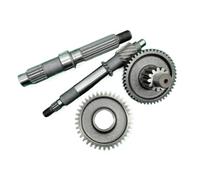 Eje de transmisión Delantero derecho Eje de transmisión para motocicleta, eje de transmisión, piñón de salida, caja de cambios, engranaje impulsor apto para JOG 100 149QMG delantero Izquierdacon