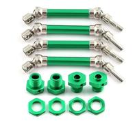 Eje De Transmisión Delantero Trasero Rueda CVD Metal Hexagonal para Arrma para Typhon 4x4 3s para Blx 550 Mega 1/8 RC Piezas Mejora Coche 4 Uds Accesorios Actualización RC