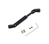 Eje de transmisión para MN para MN78 para MN82 LC79 1/12 Eje Transmisión CVD Metálico con 3 Mm A 4 Mm Casquillo Eje Mejora Coche RC Accesorios Reparación(Black,1pcs)