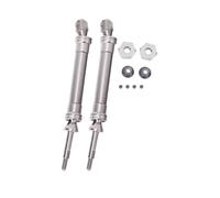 Eje de transmisión para Traxxas para Slash NSV775 1/10 CVD Trasero Metálico Juego Eje Transmisión Coche RC A Control Remoto Mejoras Repuestos Accesorios(Gray)