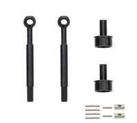 Eje de transmisión RC Compatible con FMS para Hobby para FCX24 1/24 RC Mejoras para Coches Crawler Piezas Eje De Transmisión Delantero CVD De Acero Reforzado