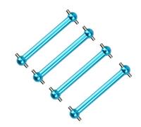Eje de transmisión RC para Tamiya TT-02B TT02B 1/10 RC Car Upgrade Parts 4 Piezas Eje De Transmisión Metal Dogbone 63 Mm RC