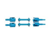 Eje de transmisión RC para Tamiya TT01 TT01D TT01E TT02 1/10 RC Car Upgrade Parts Metal Dog Bone Eje De Transmisión Rueda Caja Cambios Juego Juntas Copa