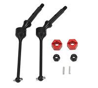 Eje de transmisión trasero RC CVD acero MIP20060 RC eje de transmisión trasero para LOSI 1/18 Mini B Mini T 2,0 RC Coche (Negra)