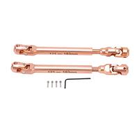 Eje de transmisión Universal para coche RC, escala 1/10, para reparación de actualización de modelo de Control remoto, 2 uds. (129mm)