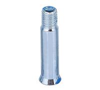 Eje del pat¨ªn, Tornillo hexagonal del z¨®calo para eje de rueda de acero, 15 piezas f¨¢ciles de instalar (35 mm)