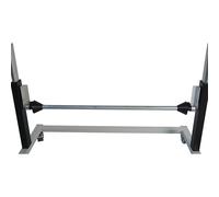 Eje del rodillo de material eurokraft pro, H x A 100 x 1260 mm