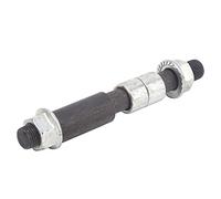 Eje Delantero de Patinete Eléctrico AxleElectric de 100x10mm, Eje de Rueda Delantera Práctico de Acero para Patinete Eléctrico de 8 Pulgadas para Patinete Eléctrico