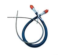 Eje flexible de 35 pulgadas con núcleo de metal para cortacésped, pieza de repuesto para mochila, desbrozadora, equipo de jardín (eje + núcleo de eje)