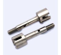 Eje HD 5X40MM -2 piezas para HPI Savage XS Flux Ken Block WR8 Flux Bullet3.0 MT ST 109921 101228 Plata