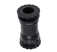 Eje Hueco Buje Acero para Bicicleta, Bottom Bracket Aleación de Aluminio, Diámetro Interno 24mm - Cojinete Sellado, Resistente y Silencioso, Ideal para Mountain Bikes