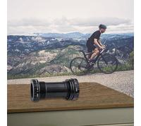 Eje inferior para bielas DUB adecuado para carcasas de soporte inferior de marco roscado de 68 mm y 73 mm para diseño de rodamiento sellado de eje de 28,99 mm