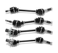 Eje Motriz Transmisión Conjunto De Eje De Junta Homocinética Delantera Y Trasera Para Rhino 450 YXR450F 06 07 08 09 Para Rhino 660 YXR660F 2004 2005 2006 2007(Complete Set)