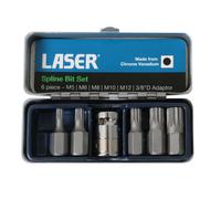 Eje Nervado Set 6pc - Laser 0592 Nuevo