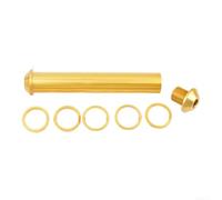 Eje para rápido 20mm para Delantero 100mm Eje para rápido 20mm | Aleación AL7075, ligero, para resistencia para máxima, para carreras intensas, montaje seguro(Gold)