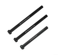 Eje Pasante 142x12mm Liberación Rápida Bicicleta Eje Pasante | Aleación aluminio, 148x12mm, compatible para boost, ligero 32g, negro mate(142x12mm)