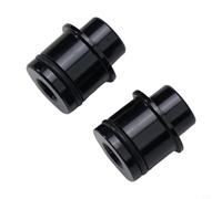 Eje pasante de 12 mm/15 mm para adaptador de conversión de buje de liberación rápida de 9 mm para bujes de bicicleta compatibles con Hope Dt Swiss, mecanizado CNC, aluminio anodizado 7075, juego de 2