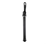 Eje pasante de aluminio negro, compatible con RockShox para Maxle, brocheta de horquilla delantera de liberación rápida, pieza de bicicleta mecanizada CNC para espacio de cubo de 110 mm (15 x 100)