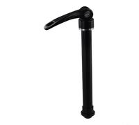 Eje Pasante MTB 15x145mm Aleación Aluminio para rockshox Eje | Aleación aluminio grado aviación, CNC para preciso, hilo sin rebabas, 15x145mm, negro mate( 15*100)