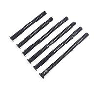 Eje Pasante para Bicicleta,Thru Axle Bicicleta Frontal Hubs TUBO EJE BICIO BICICLETO REMOGO RÁBida a través de los pinchos del eje para la horquilla frontal M12x1.5 M12x1.0 Accesorio para bicicletas(L