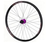 Eje Pasante Rueda Trasera BTT 26/27,5/29'' Doble Capa Llanta De Aleación De Aluminio Freno De Disco Bujes 32H para Cassette De 7-12 Velocidades(27.5'' Purple,148x12mm)