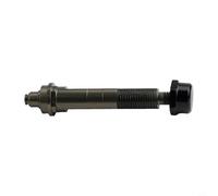 Eje principal de aleación de aluminio para Curado K DC 200 21 para Slx 150 para Scorpion Fishing Reel Kit de reparación de husillo con tuerca de 49.35 mm de longitud de alta resistencia (mano derecha)