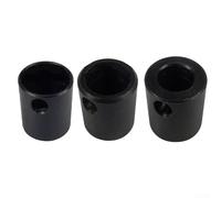 Eje reductor de contador de metal compatible con contadores de carpintería y pantalla de posición digital, tamaños de 14 mm a 8 mm, 10 mm, 12 mm para un uso preciso (14 mm a 12 mm)