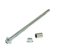 Eje Rueda Delantera 21,5 cm para Rodillo China GY6 50 CCM de 4 del