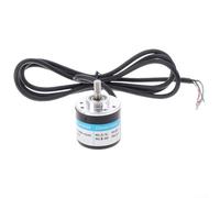 Eje sólido del codificador rotatorio óptico incremental DC524V para los controles de movimiento de 3 fases con diámetro de 6 mm y velocidad de 5000 RPM (500p/r)