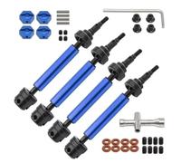 Eje Transmisión CVD Metal 4Uds. Delantero Trasero para Arrma Big para Rock para Granite para Senton Vortecks 3S 1/10 RC Piezas Mejoradas Coches Camiones Piezas Orugas RC