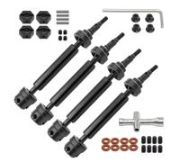 Eje Transmisión CVD Metal 4Uds. Delantero Trasero para Arrma Big para Rock para Granite para Senton Vortecks 3S 1/10 RC Piezas Mejoradas Coches Camiones Piezas Orugas RC