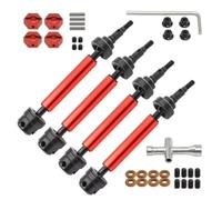 Eje Transmisión CVD Metal 4Uds. Delantero Trasero para Arrma Big para Rock para Granite para Senton Vortecks 3S 1/10 RC Piezas Mejoradas Coches Camiones Piezas Orugas RC