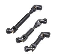Eje Transmisión RC Compatible con TRAXXAS TRX6 TRX-6 G63 6X6 1/10 RC Crawler Car Upgrade Parts 3 Piezas Eje De Transmisión Metal CVD