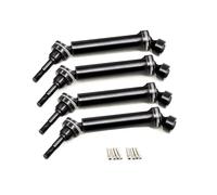 Eje Transmisión RC Para Traxxas Para Mini Para E-Revo Erevo Para Summit Para Slash 1/16 RC Coche 2/4 Ejes Transmisión Delanteros Traseros Acero Endurecido 7151 Tracción A Las Cuatro Ruedas(4PCS)