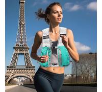 Ejecución de chaleco, ejecutando el chaleco del soporte del teléfono | Hidratación ciclista Packle reflectante de cofre - de movimiento transpirable para botella de agua, llave, teléfono celular, alma