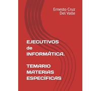 EJECUTIVOS de INFORMÁTICA - TEMARIO MATERIAS ESPECÍFICAS.
