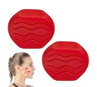 Ejecutor De La Mandíbula | Silicone Mouth Jaw Shaper Para Entrenamiento De La Mandíbula | 2pcs Jaww Workout Ball Facial Facialser | Reductor De Barbilla Doble, Herramienta De Acondicionamiento Físico