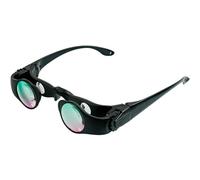 Ejeges Ajustables, Gafas de Lupa de Lupa 8X, Gafas de Lupa portátiles polarizadas, anteojos de Enfoque Ajustable para Personas Mayores Que Miran televisión, Lectura, Pesca