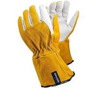 Ejendals 118A-9 Tegera 118A - Guante de soldadura (talla 9), color amarillo/blanco
