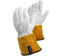 ejendals 130 A-8 Tamaño 8 "Tegera 130 A - Guante de soldadura color blanco/amarillo