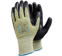 ejendals 666 - 9 Tamaño 9 "Tegera 666 Guante de protección contra cortes, color negro y verde